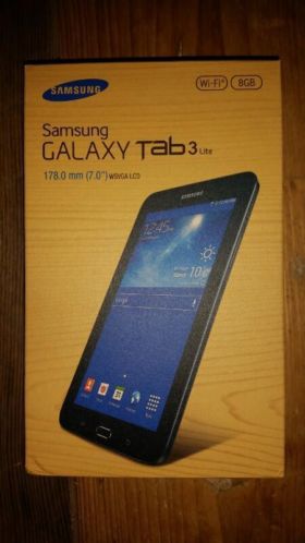 SPLINTERNIEUW Samsung Galaxy Tab3 Lite
