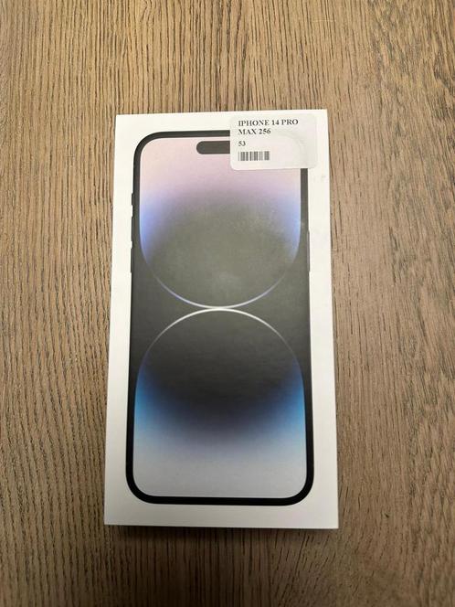 Splinternieuwe IPhone 14 Pro Max  zwart 265 gb ( met seal)