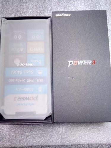 Splinternieuwe ulefone power 3, nooit gebruikt met garantie.