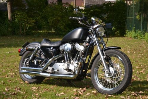 Sportster 1200, matzwart, 2001, met voll. onderhoudshistorie