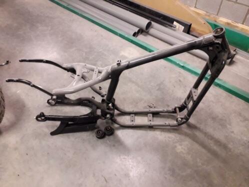 sportster rubber mount frame