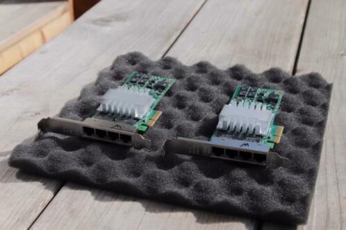Spotgoedkope HP NC364T Quad Port Gigabit Adapters