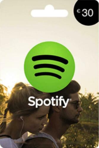 Spotify premium  cadeaubonaccount