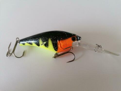 Spro Big Bullet DD Black Back Fire Tiger 7,0 M 8cm
