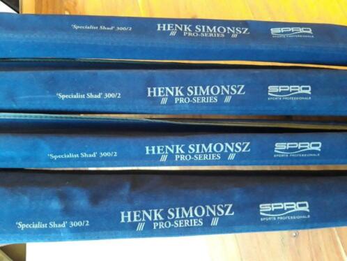 Spro Henk Simonsz Pro series Specialist Shad 3.00 meter....