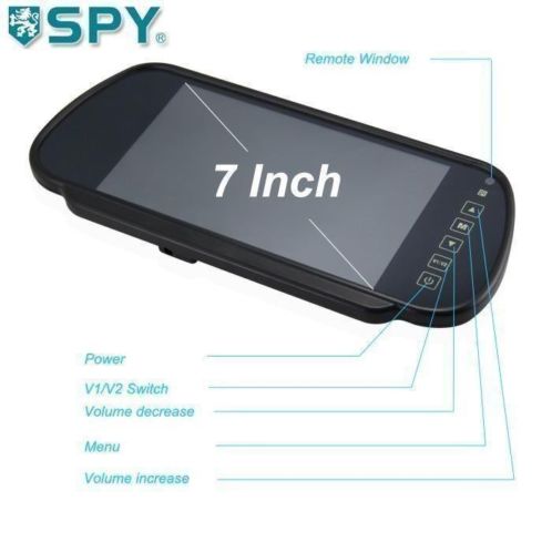 SPY Achteruitrij Mirror LCD 7.0 Inch Scherm