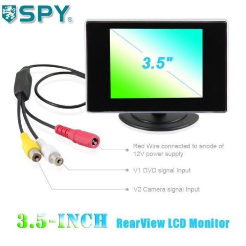 SPY Achteruitrij Monitors LCD 3.5 Inch Scherm1