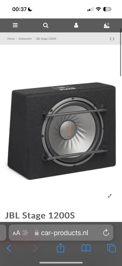 Stage 1200S subwoofer (1000 Watts)