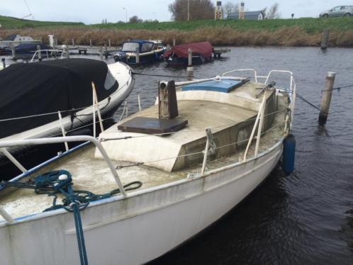 Stalen opknap zeilboot 6.50