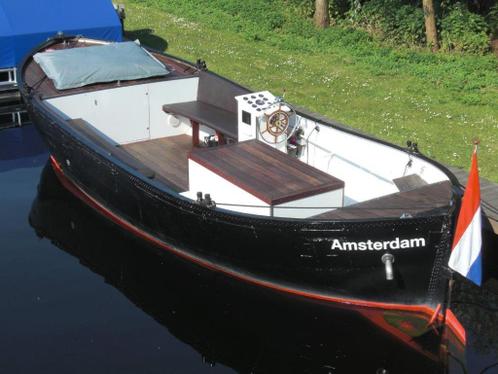 Stalen Reddingssloep (met werk)