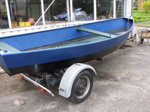 Stalen Roeiboot 4 meter