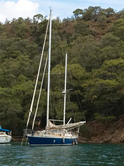 Stalen zeilboot Auzepy brenneur 16,73M ligplaats turkije