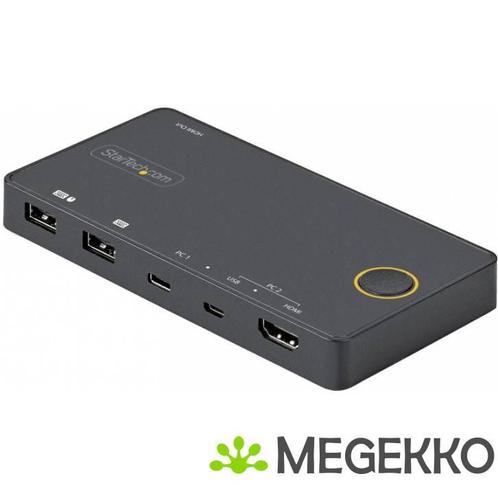 StarTech.com 2 Port Hybride USB-A  HDMI amp USB-C KVM Switch