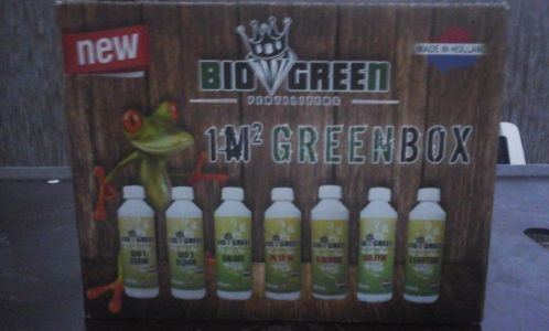 Starters box voor 1m2 van bio green