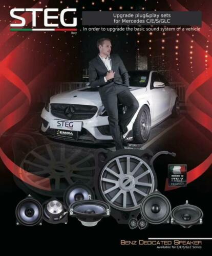 STEG - MERCEDES OEM SQ luidspreker upgrade steg