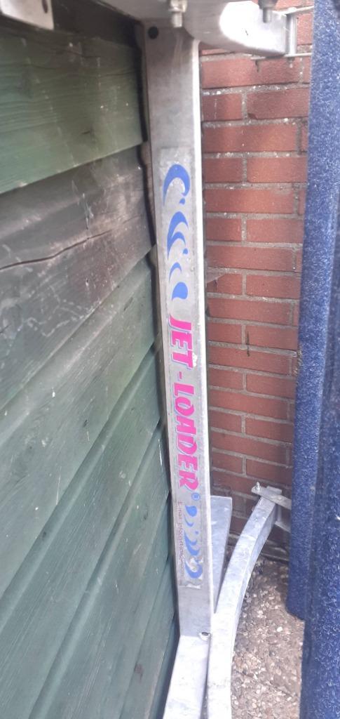 Steiger davits  voor jetski of achterop een boot