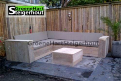 Steigerhout HOEKBANK Loungeset Tuinbank  SHOWROOM OPEN