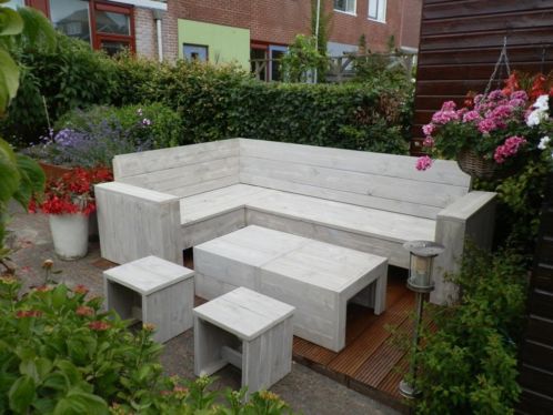 Steigerhout Loungebanken