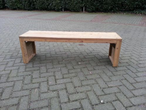 Steigerhouten tuinbank of bierbank