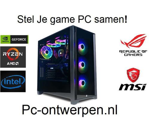 Stel NU je Game PC samen op Pc-ontwerpen.nl