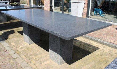 Stenen Tuintafel Natuurstenen Hardstenen Tafel Tafelbladen