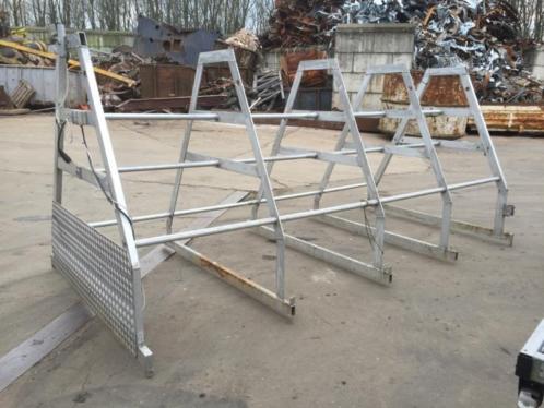 Sterke aluminium bok voor de aanhanger, 4x2m