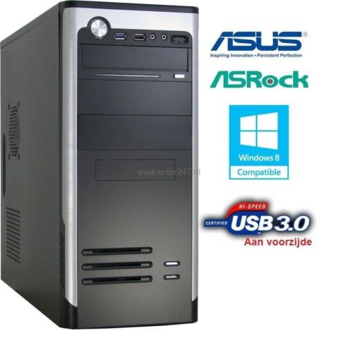 Sterke Intel i7-4790 16Gb QuadCore pc computer desktop