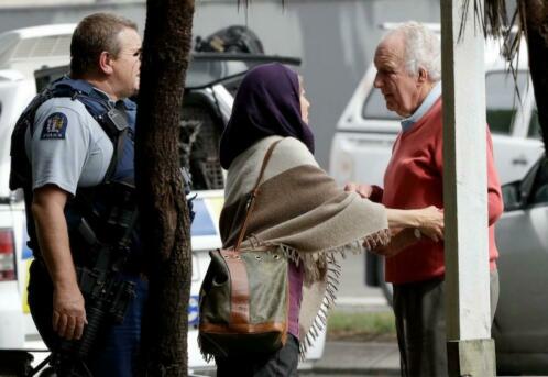 Steun moskee slachtoffers nieuw Zeeland
