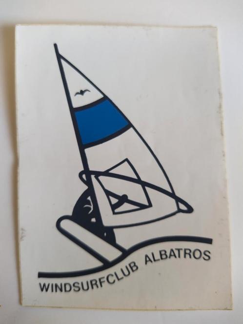 Sticker.   WINDSURFCLUB  ALBATROS.