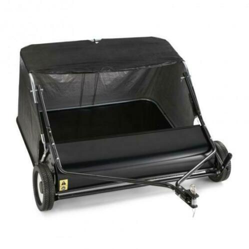 Stiga gras bladveger compact 340 liter 107 cm staal zwart