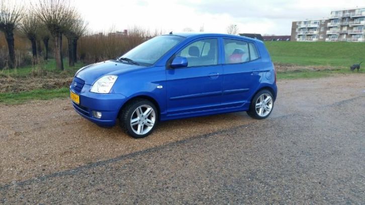 Stoere KIA Picanto,sa 2005 Blauw