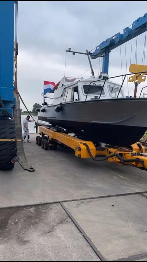 Stoere Rivieren boot ex DDR Politie, geheel opgeknapt in 21quot