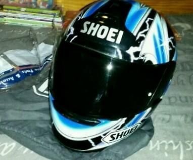 Stoere Shoei helm mt L 59 60 helemaal gaaf incl helm zak