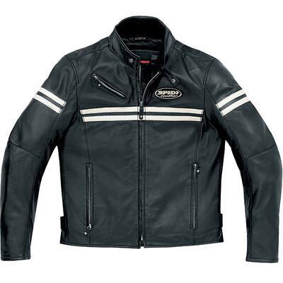 Stoere Spidi JK Leather Jacket BlackIce (Mt 4XL  58-60)
