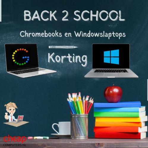 Studielaptops in de aanbieding back 2 school