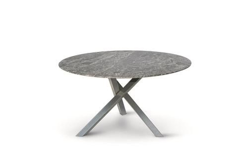 Studio 20 Gigi natuursteen tuintafel  120 cm Silver wave 