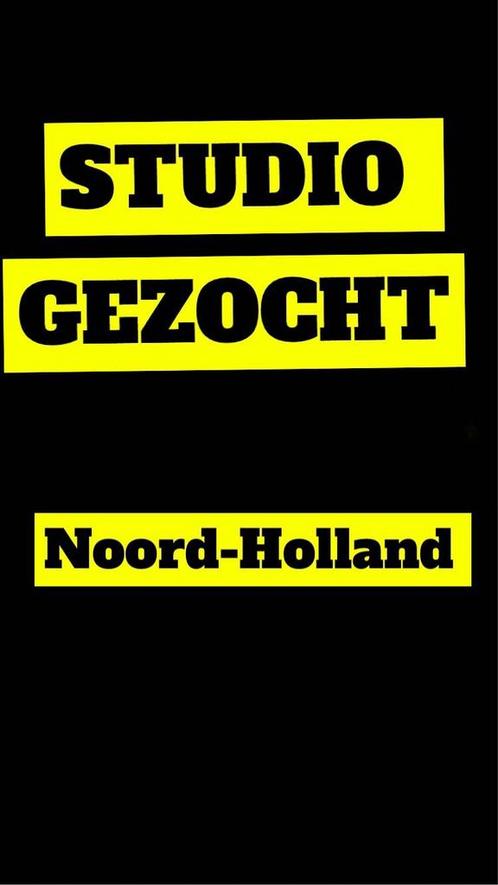 STUDIO GEZOCHT