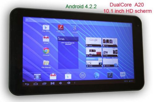 STUNT Android Tablet DUALCORE 10 inch Euro 79,95 Stunt