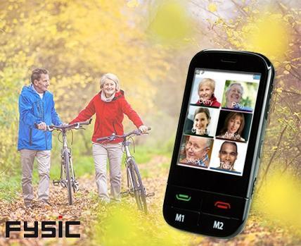 STUNTAKTIE Fysic FMT 3000 Senioren Big Button Telefoon GSM