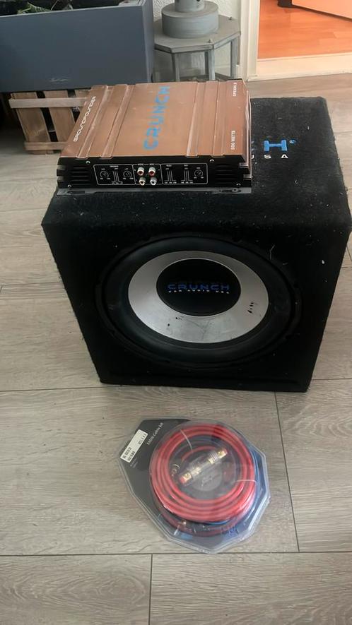 Subwoofer, Crunch, GPX350, 4 OHMS, 350700 watts(RMSMAX.)