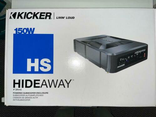 Subwoofer Kicker HS8 Hideaway 150 Watt RMS
