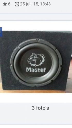 Subwoofer magnat