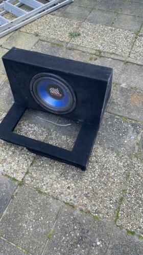 Subwoofer met kast voor Peugeot 207 caliber racing