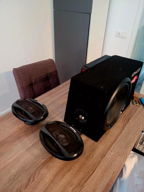 subwoofer met versterker en speakers Pioneer