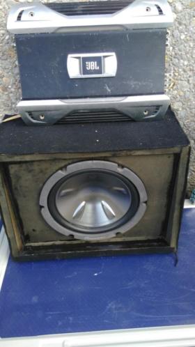 Subwoofer pioneer versterker jbl zoo mee 50 euro koopje