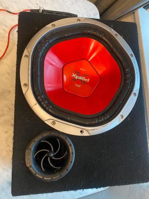 Subwoofer Sony xplode met versterker