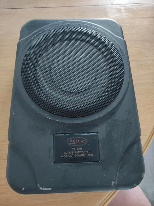 Subwoofer voor onder autostoel