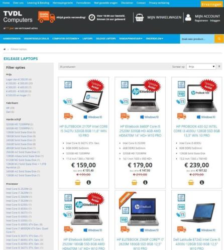 SUMMER SCHOOL DEALS HPDELL Core i5 amp i7  12 MND Garantie