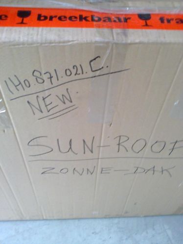 Sun roof.