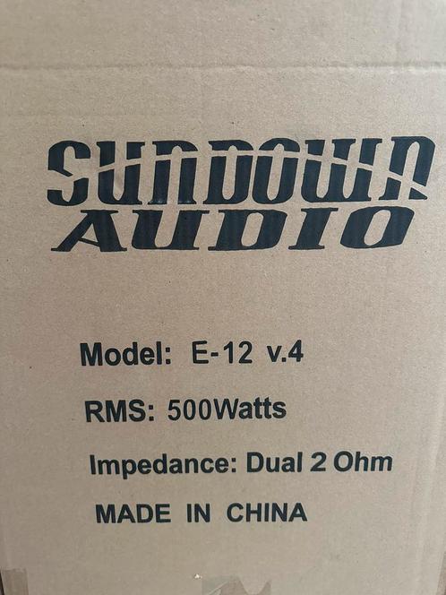 Sundown Audio - E12 V4 12 Nieuw